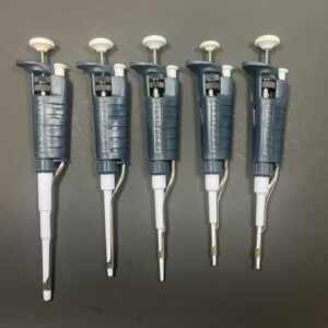 Gilson Pipetman Classic Pipette Set P2 P10 P20 P200 P1000 5pc NEW Sealed Calibra